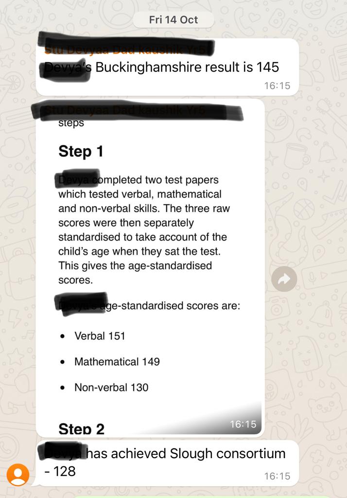 Testimonial from Parents